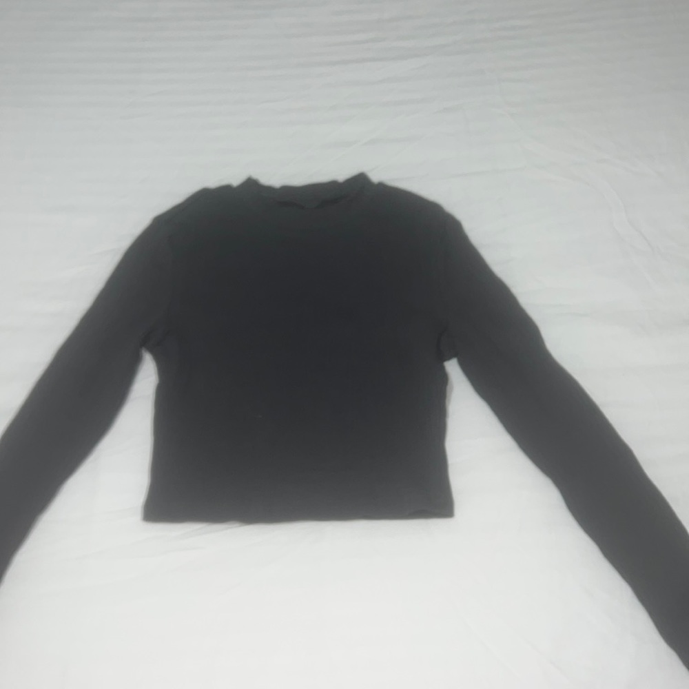 SHEIN Dark gray long sleeve top